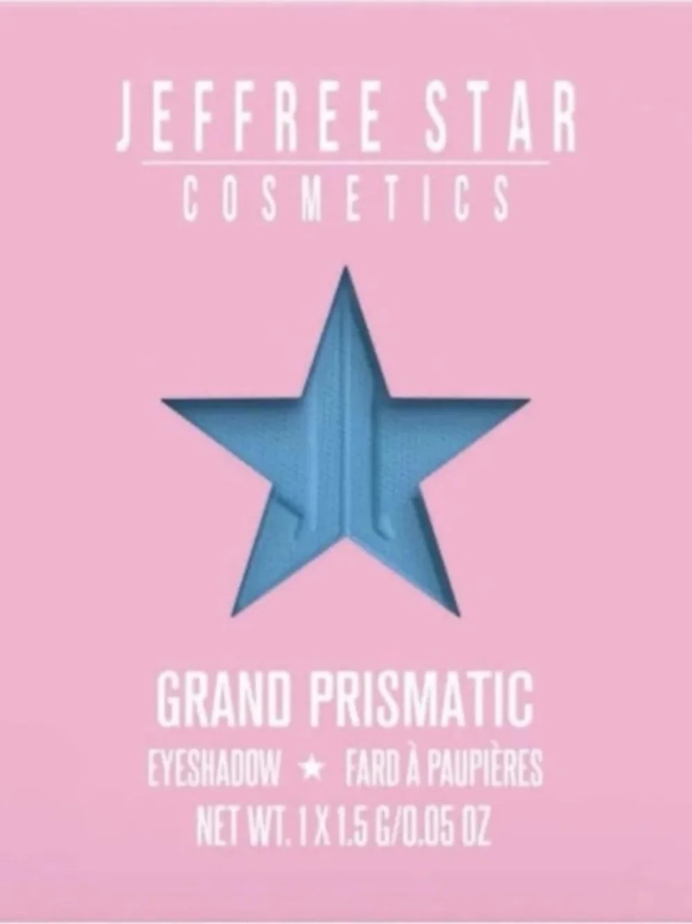 Jeffree Star Pink Packaged Singles — Blue & Black Star Shades